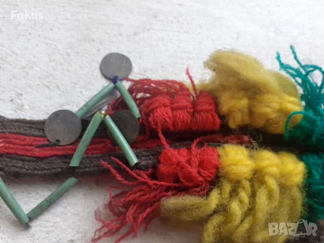 Стар етнографски накит за народна носия, снимка 3 - Антикварни и старинни предмети - 53367424