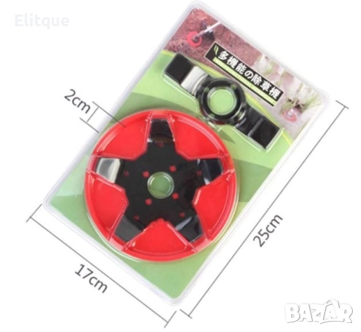 Комплект диск с предпазна плоча за тример за косене, снимка 4 - Други инструменти - 52821138