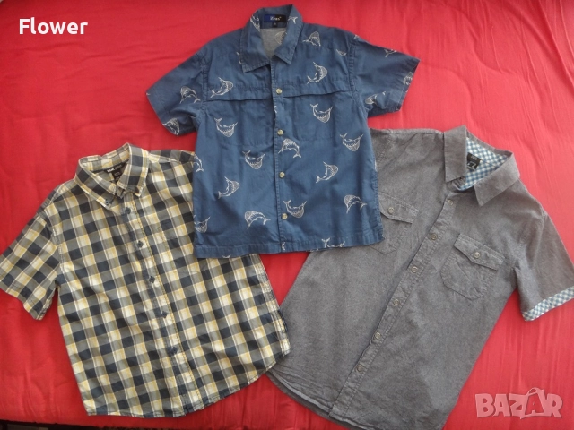 Нова детска риза за момче Docnose, размер 158-164, 12-14г, снимка 7 - Детски ризи - 52955449