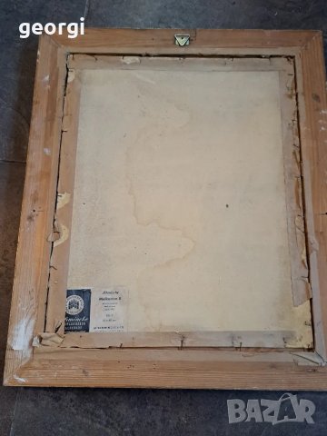 Стара немска картина кошер, снимка 10 - Картини - 48076161