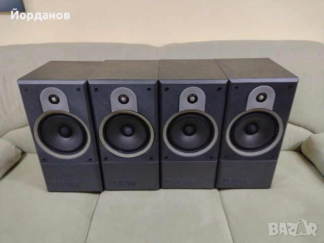 4бр. букшелф тонколони B&W DM610 