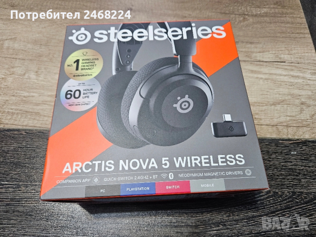 Steelseries-Arctis Nova 5 wireless