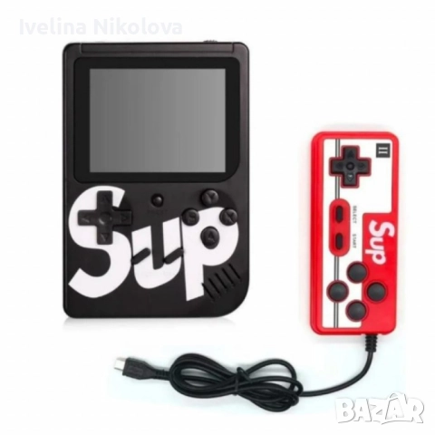 Ретро игрова конзола SUP 400 – 400 класически игри + джойстик за двама играчи, снимка 2 - Други игри и конзоли - 52465605