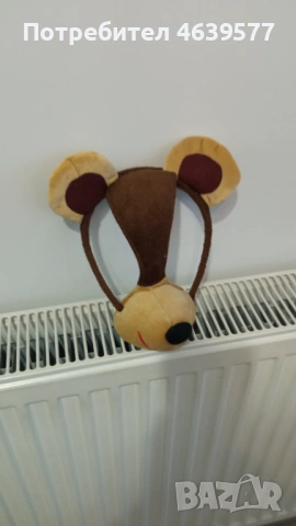 Детска маска "Мече", издаваща звук на ръмжене