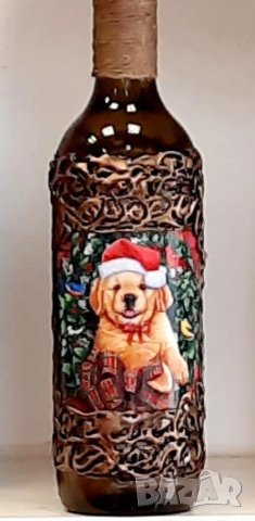 Авторски бутилки с икона или Дървото на живота, снимка 18 - Икони - 38470161