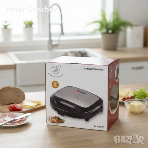 Печка, тостер и кафемашина – 3в1 + ПОДАРЪК Уред за сандвичи Royal Swiss, снимка 8 - Печки, фурни - 52753635