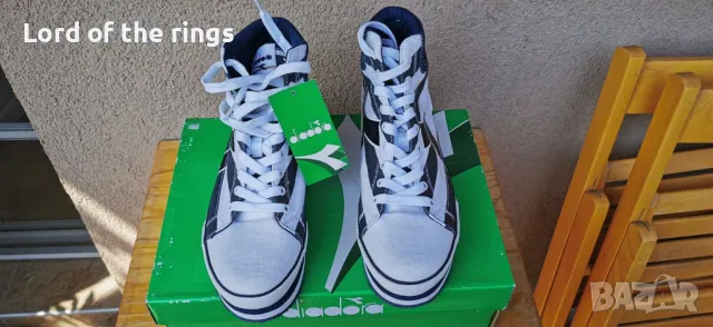 Оригинални маркови дамски сникърси / кецове DIADORA - 38 номер, снимка 3 - Кецове - 49958619