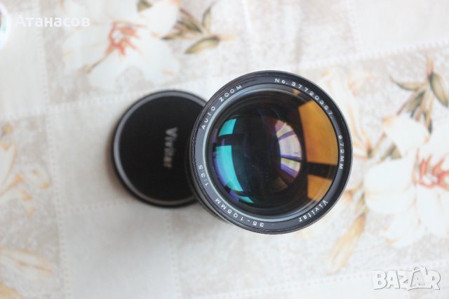 VIVITAR 35-105 mm f/3,5 auto ZOOM за Канон FD, снимка 7 - Обективи и филтри - 43672930