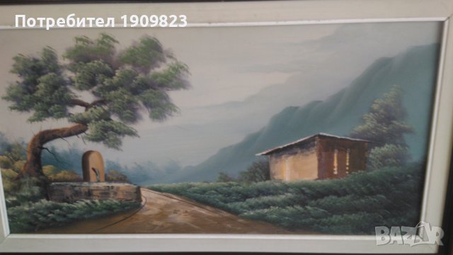 Голяма маслена картина , снимка 4 - Картини - 39792204