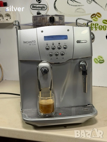 Кафемашина кафе автомат Saeco Incanto s CLASS, снимка 4 - Кафемашини - 53556351