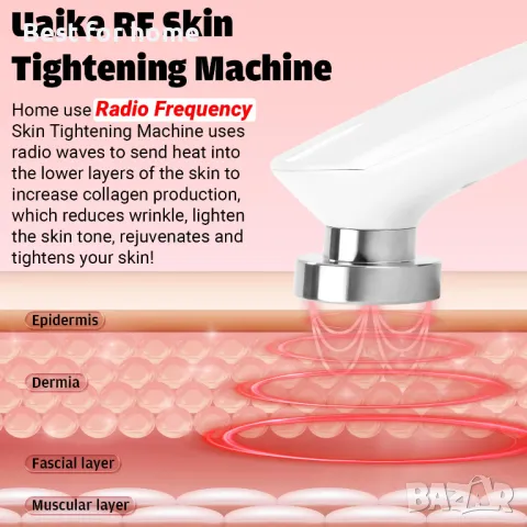 Професионален радиочестотен уред за стягане на кожата - Uaike RF 01, снимка 2 - Козметични уреди - 47327128