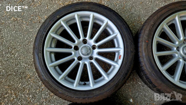 БМВ Е39 17 5х120 лети джанти BMW e36 e38 e39 e60. 235/45/17, снимка 7 - Гуми и джанти - 50573315