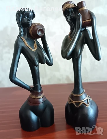 Статуетки-африкански жени, снимка 4 - Статуетки - 51160269