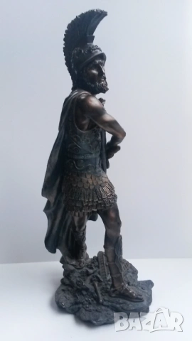 Висока фигура на рицар с отчупен меч, 44 сантиметра, снимка 10 - Декорация за дома - 53529560