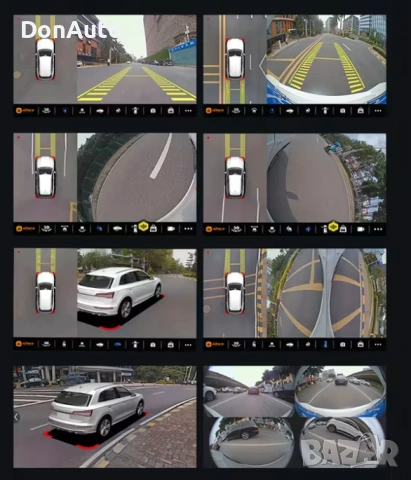 360° Панорамна 3D камера за кола, снимка 4 - Аксесоари и консумативи - 53135766