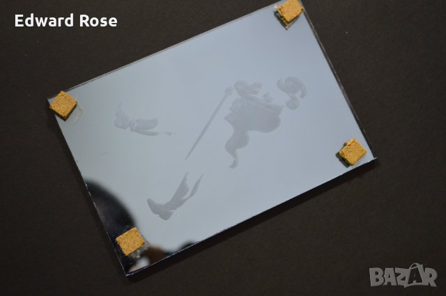 Витраж Стъклопис Матирано Огледало Johnnie Walker, снимка 5 - Декорация за дома - 35281228