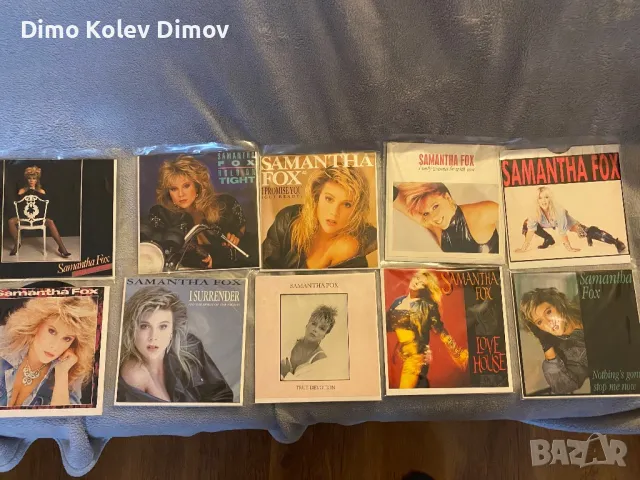 Samantha Fox плочи колекция 7”
