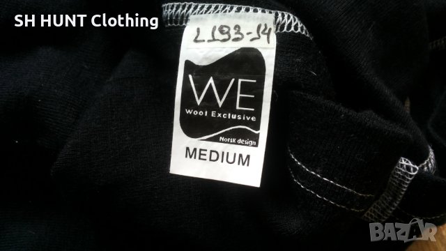 Wool Exclusive Norsk Design Thermo 100% Merino Wool размер M термо блуза 100% Мерино Вълна - 399, снимка 7 - Блузи - 43034194
