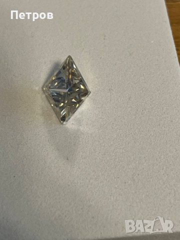 Мойсанит (Диамант), Принцес Шлайф-5.05карата ,9.77мм, снимка 4 - Други - 39052630