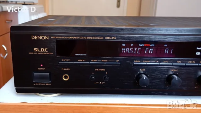  DENON DRA-455 - Ресийвър, снимка 2 - Ресийвъри, усилватели, смесителни пултове - 47981494