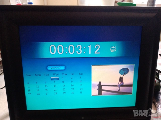 Цифрова Фоторамка 12.1" Rolley DF-12.1, снимка 3 - Друга електроника - 53221168