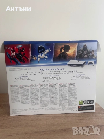 Playstation 5 Slim 1TB Disc Edition с 2 игри , снимка 3 - PlayStation конзоли - 53148785