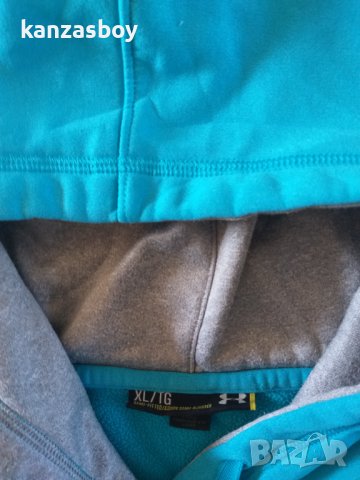 under armour - страхотно юношеско горнище, снимка 4 - Спортни дрехи, екипи - 38265597