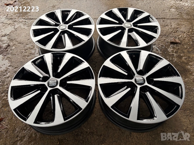 4 броя алуминиеви джанти за Seat Ibiza 15, снимка 4 - Гуми и джанти - 53468533