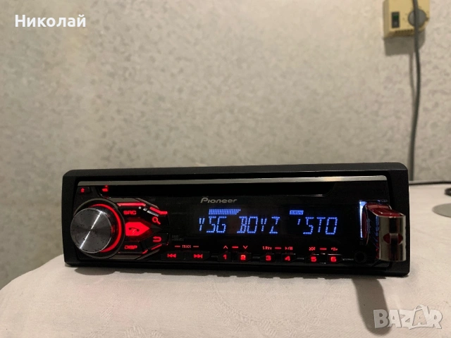 Авто Cd Pioneer Bluetooth, снимка 2 - Аксесоари и консумативи - 53463020