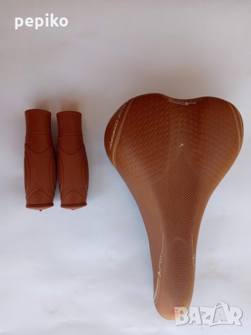 Продавам колела внос от Германия Комплект нови седалка и грипове SELLE ASSANO ITALY