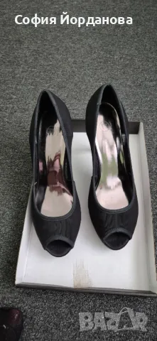 Дамски обувки с висок ток 10см.Bagatt, снимка 4 - Маратонки - 49507352