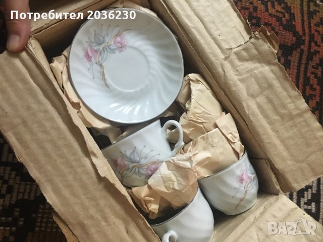 Нов сервиз за кафе, снимка 3 - Чаши - 32891590
