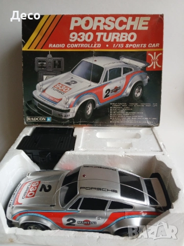 PORSCHE-930 Turbo кола със радио контрол 1/15.