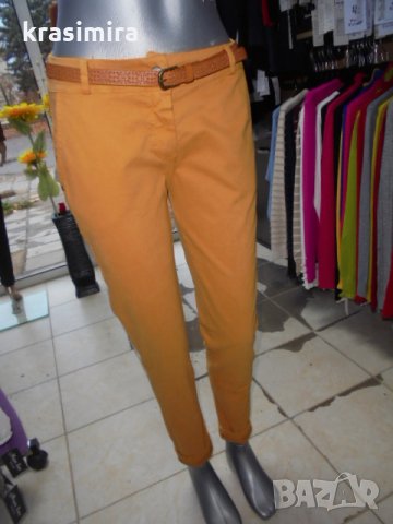 нови панталони в горчица с размери М,Л,ХЛ,2ХЛ, снимка 2 - Панталони - 34983841