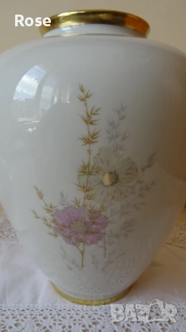 Голям винтидж джинджифилов буркан, ваза с капак-PRM Jaeger , снимка 5 - Вази - 51170226