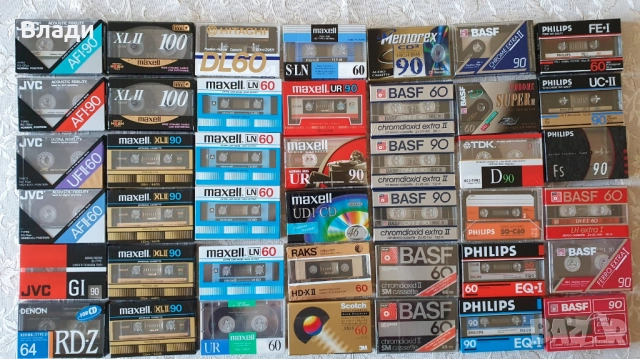 Нови аудио касети TDK MA-R, Sony, BASF, Fuji, Maxell, Philips, снимка 9 - Аудио касети - 51798632