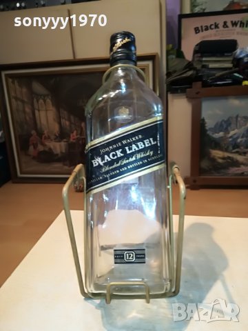 johney walker-black BIG 3l празно шише с люлка 1507211129, снимка 5 - Колекции - 33526765