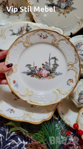 Сервиз за хранене и кафе Rosenthal Sanssouci Hoeroldt Arkadien , снимка 16 - Сервизи - 52774701