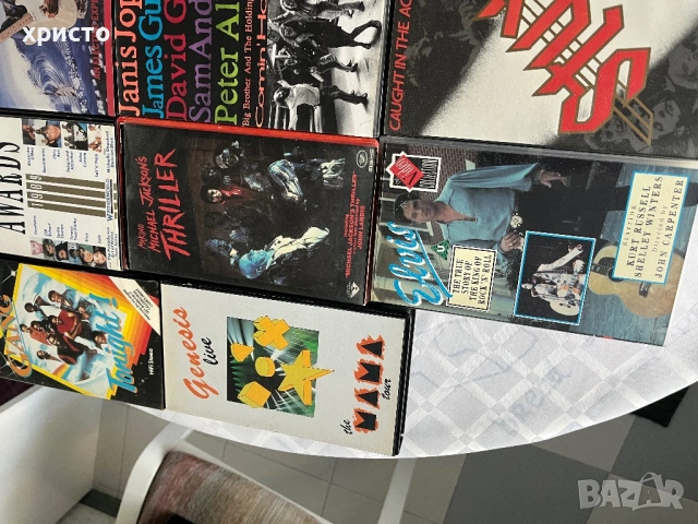 оригинални видеокасети рок и поп мизика, снимка 8 - DVD дискове - 53522875