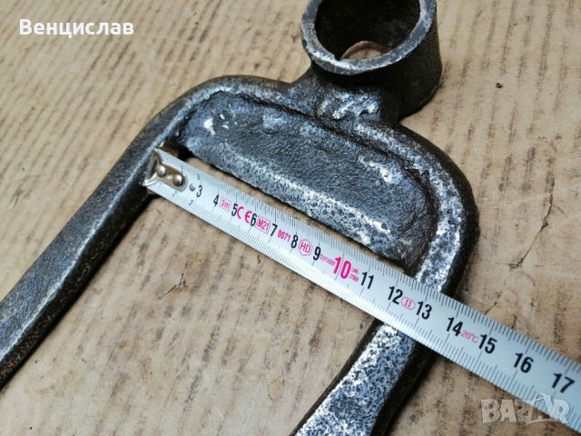 Стар Соц Градински Инструмент / 1,5 кг. , снимка 10 - Антикварни и старинни предмети - 38333040