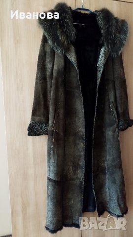Дизайнерски Италиански Кожух, снимка 10 - Палта, манта - 43252373