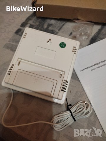  Термометър за аквариуми Вътрешен цифров LCD термометър с будилник Голям LCD дисплей  НОВ, снимка 2 - Аквариуми - 43597448