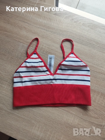 Къс топ ZARA 