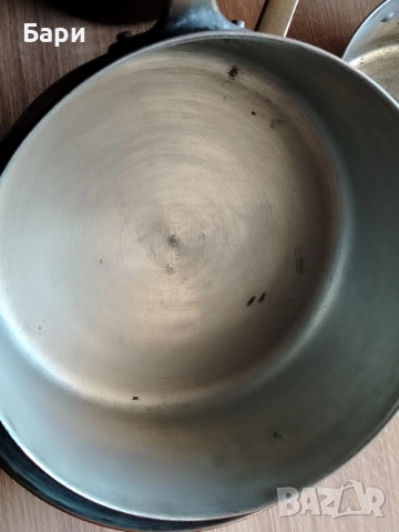 Стари медни тигани,тиган,касерола,тенджера-8бр., снимка 14 - Съдове за готвене - 52234591