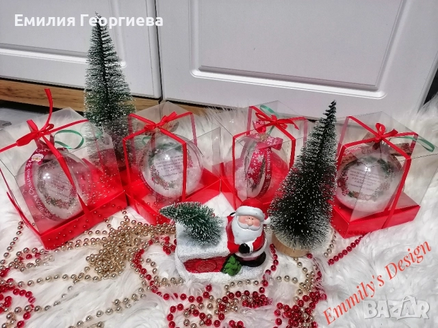 Коледни топки със снимки на най- ниски цени , снимка 13 - Декорация за дома - 52591505