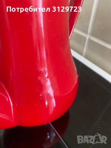 червен чайник от соца, снимка 7 - Други - 37927664