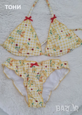 Бански на лимончета. , снимка 4 - Бански костюми - 52304435