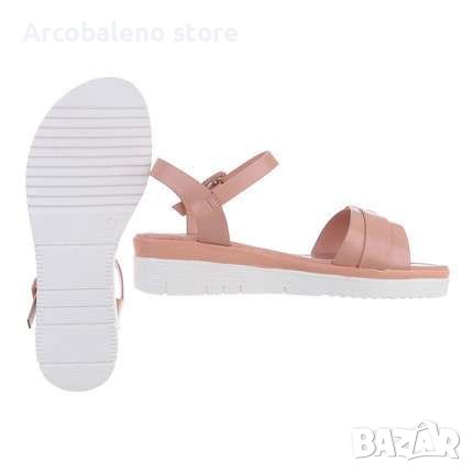 Дамски сандали на клин, 3цвята , снимка 6 - Сандали - 37358001