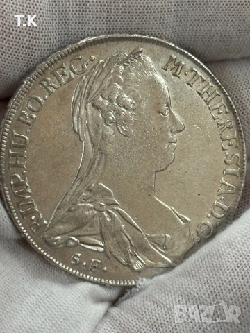 Сребърен Талер Мария Тереза 1780