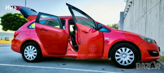 OPEL ASTRA J Sports Tourer комби 1.6 дизел CDTI 2015, снимка 3 - Автомобили и джипове - 52406942